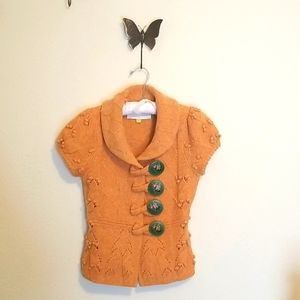 Anthropologie Leifsdottir Sylvan Scene sweater S